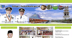 Desktop Screenshot of lahatkab.go.id